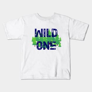 Wild One, 2 Kids T-Shirt